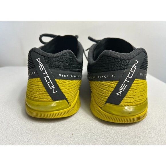 Nike Men’s React Metcon Turbo Cross Training Shoe in Dark Gray/Citron - Sz 10 - Picture 10 of 10